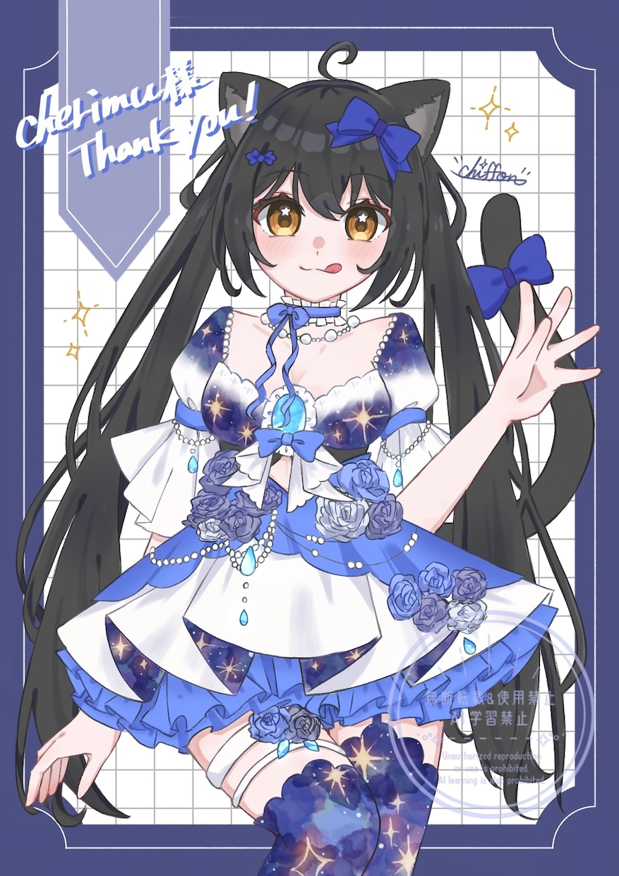 5枠限定！実績のためアイコンイラスト等描きます アイコン/おはようVTuber等投稿用など※バストアップまで イメージ4