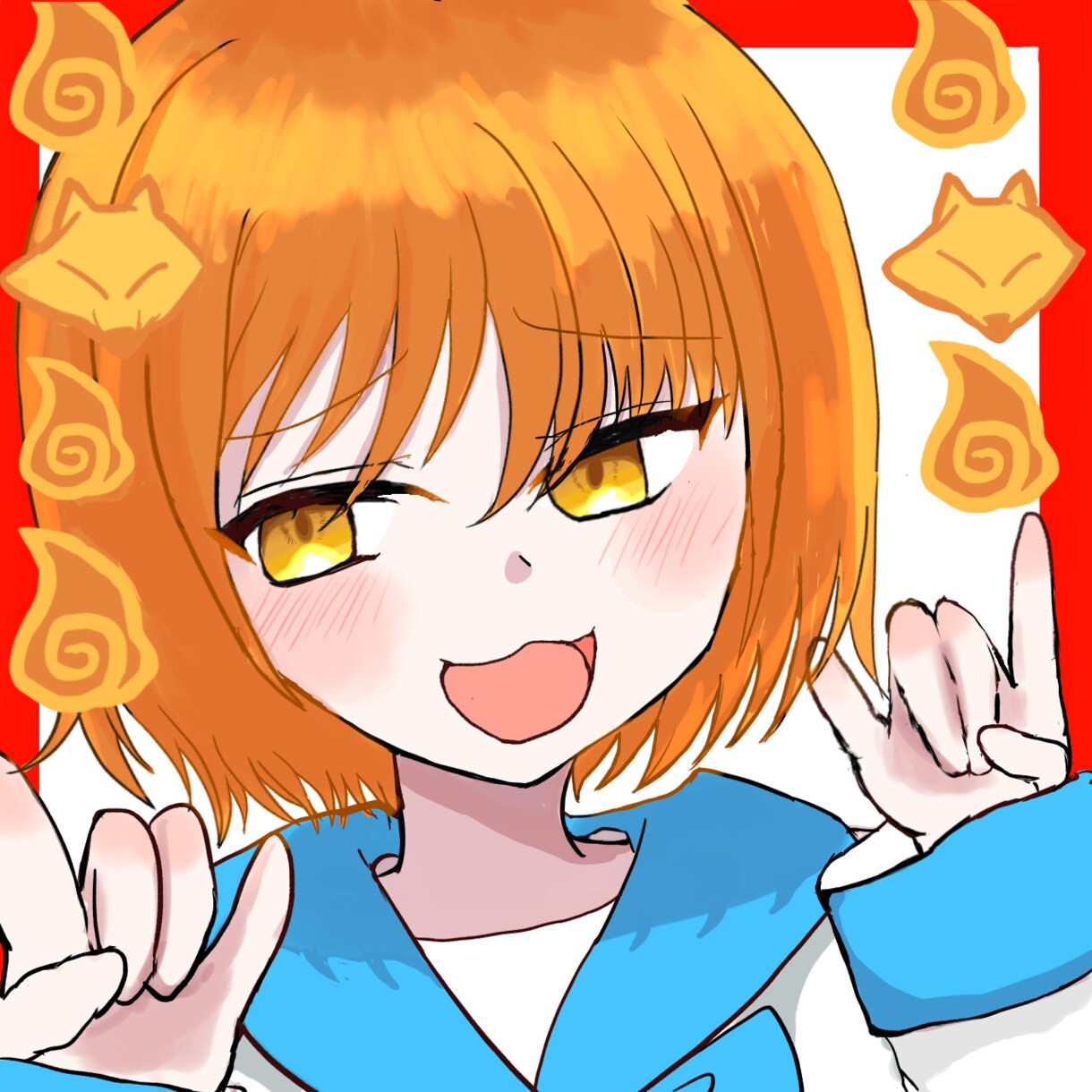 Twitterやインスタで使えるアイコン描きます ポップな色合いが魅力！ケモ耳も選べます！ イメージ4