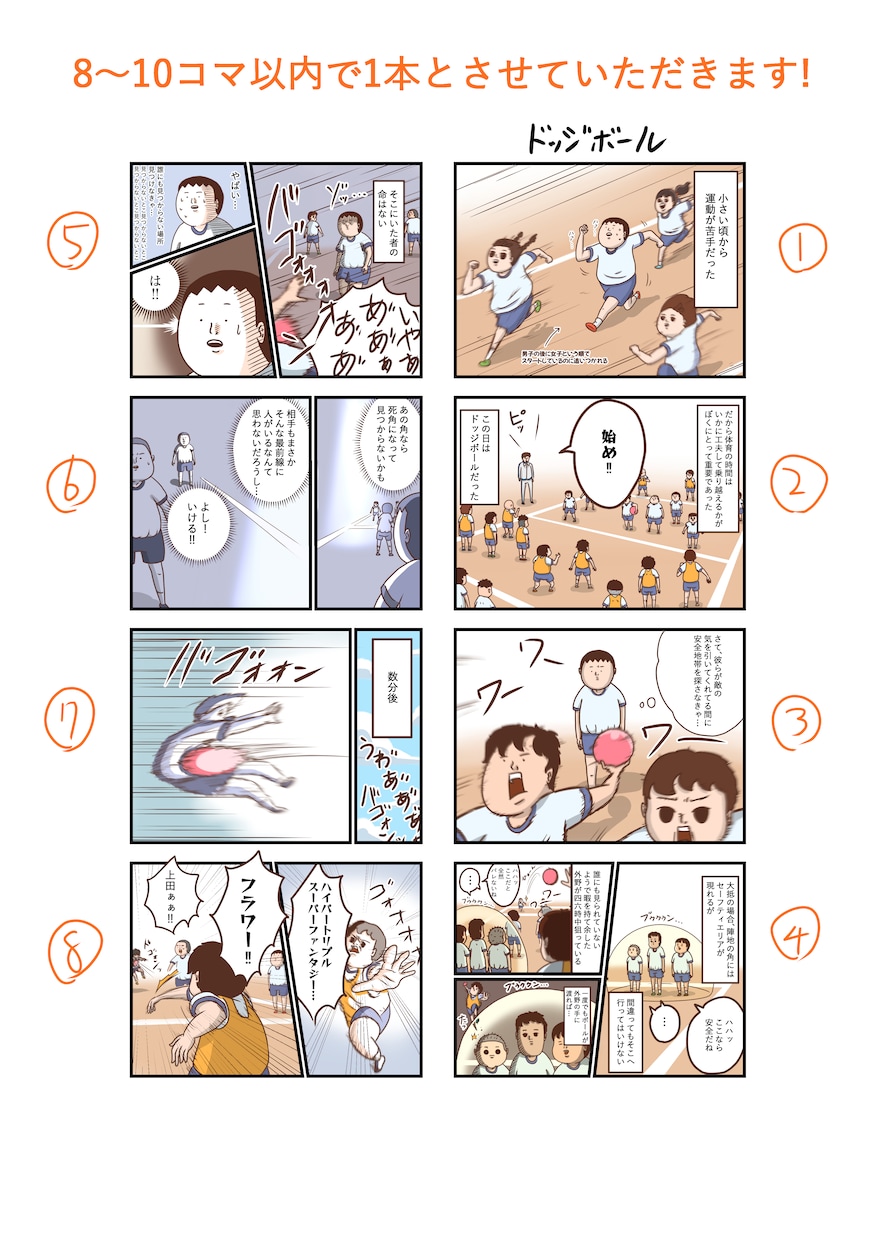 想い・サービスを物語で伝える漫画を制作します シュールで笑えるかわいい絵柄。ペット、広告、日常、説明など イメージ3