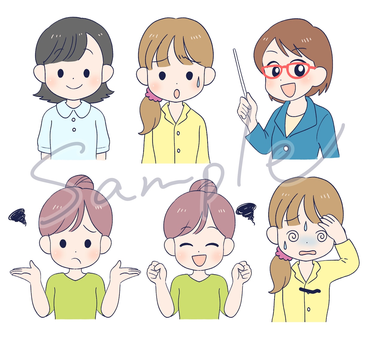 やさしくて可愛いイラスト描きます イラストで分かりやすくて柔らかいイメージを伝えたい方へ！ イメージ6