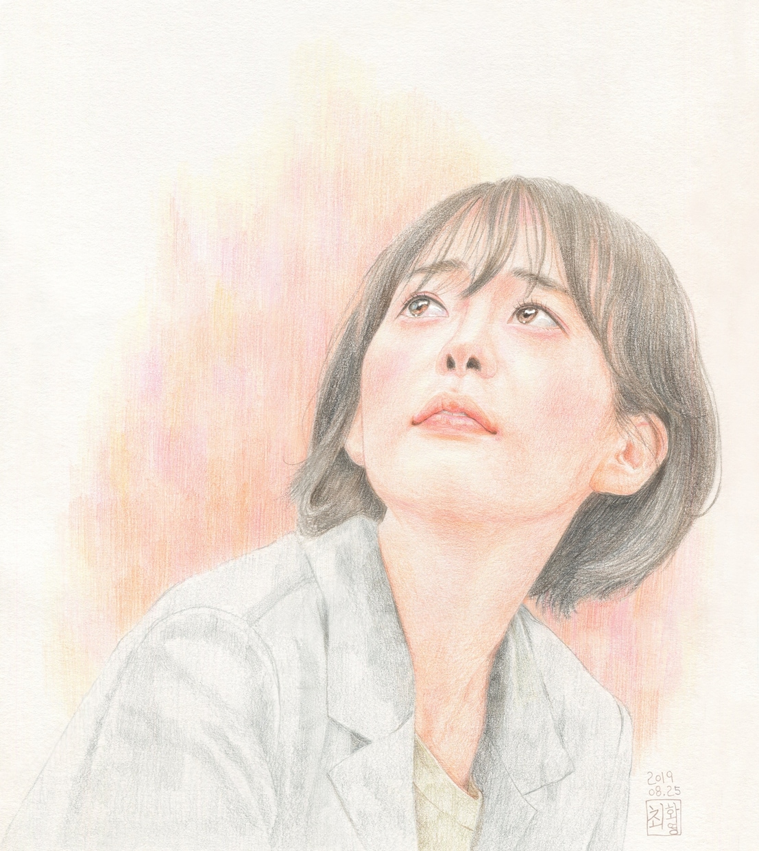 色鉛筆で暖かくて繊細な人物画を描きます 結婚式、誕生日、など、特別な日にプレゼントしたい方へ イメージ3