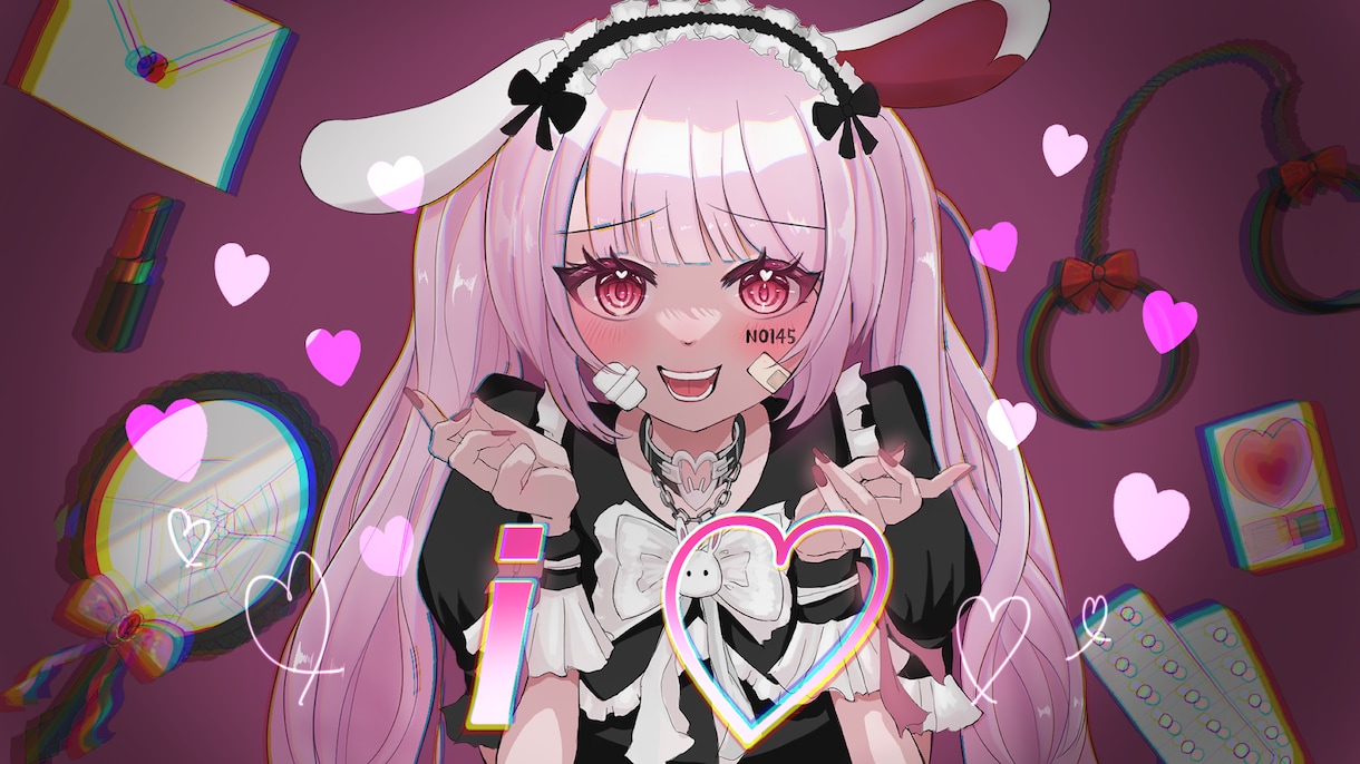 可愛い女の子お描きします アイコン・サムネ・一枚絵お任せください！ イメージ2