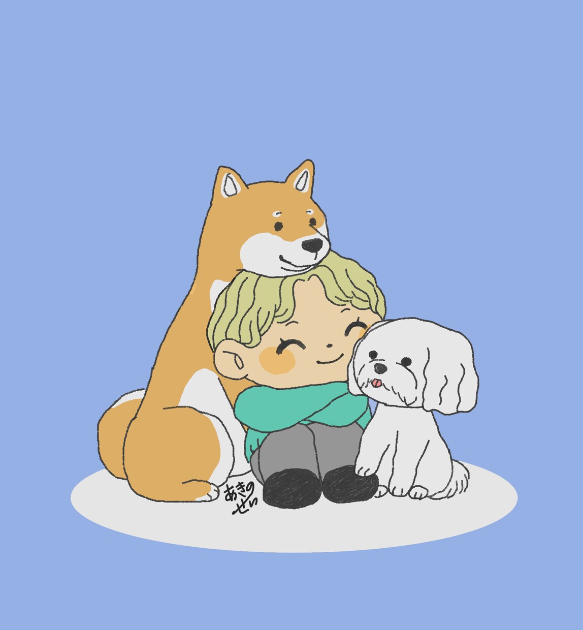 ゆるっとかわいいデフォルメイラストをお描きします アイコンや挿絵、プレゼントにぜひご利用くださいʕ•ᴥ•ʔ イメージ4