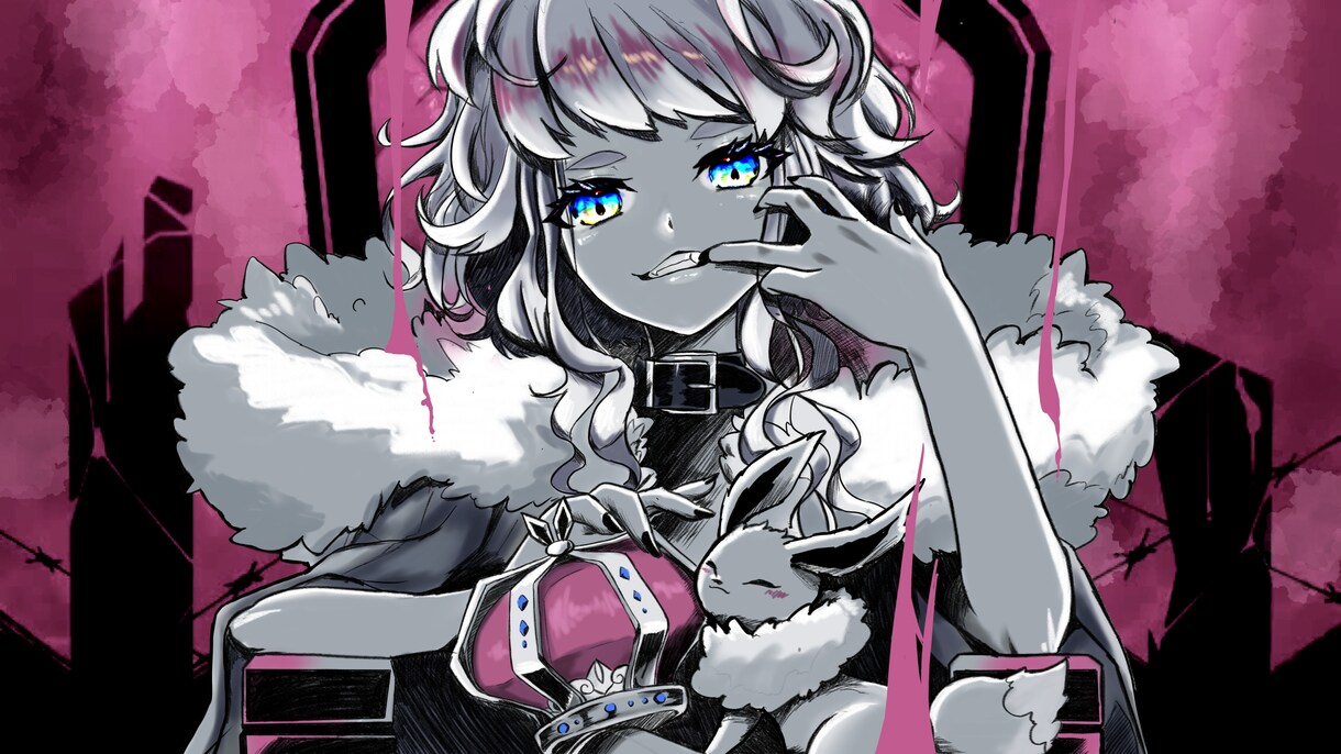 かわいい実況配信や歌ってみたサムネ描きます 可愛らしく鮮やかなサムネかきます！ イメージ3