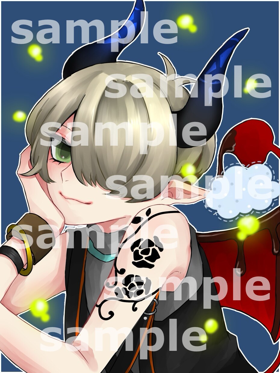 SNSの顔！アイコンお描きします あなたのイメージをイラストに！ イメージ1