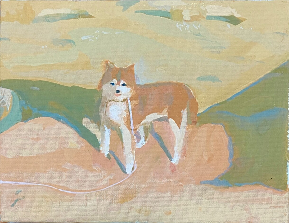 絵本のようなタッチの絵を描きます 動物や小物を描く事が得意です。 イメージ10
