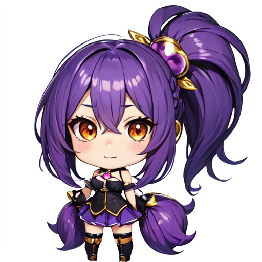 美少女ちびキャラのイラストを作成します お手頃価格で美少女ちびキャラを作成！多数納品可能です。 イメージ5