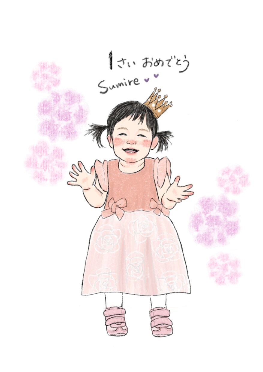 受注制作／1名さまの似顔絵描きます 退職祝いやお誕生日などの記念品としておすすめ！！ イメージ2