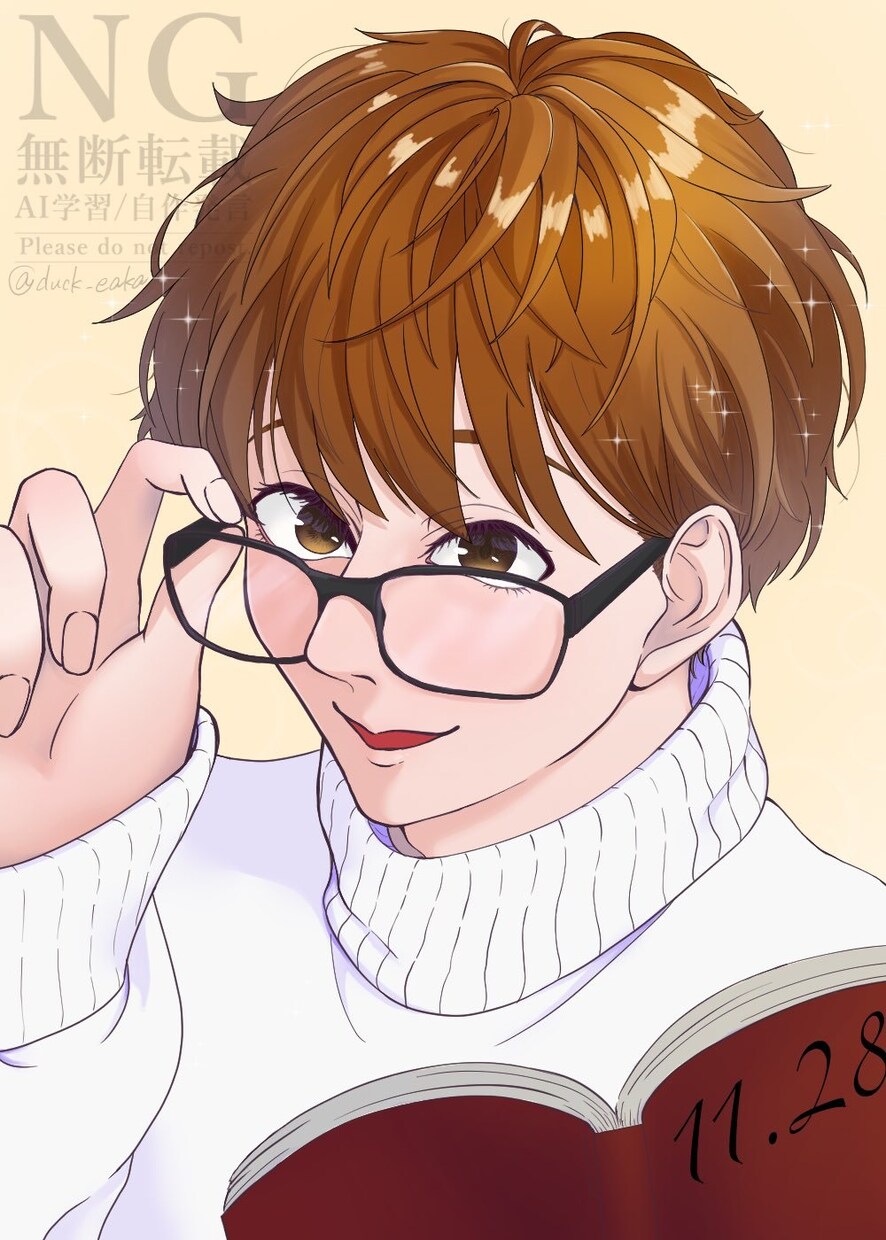 明るくて可愛いSNSアイコン制作します デフォルメ可/男女どちらでもOK！ イメージ2