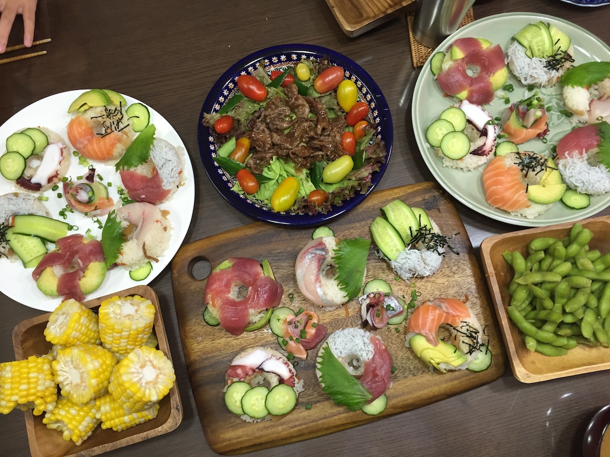 ホームパーティーのアイデア考えます 誕生日会やママ友会などのメニューや、持ち寄り、お土産など イメージ1