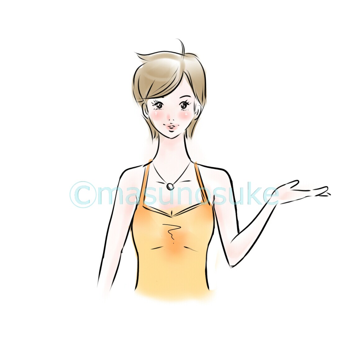 スタイリッシュなイラスト制作できます パンフレット、チラシ用にどうぞ イメージ2