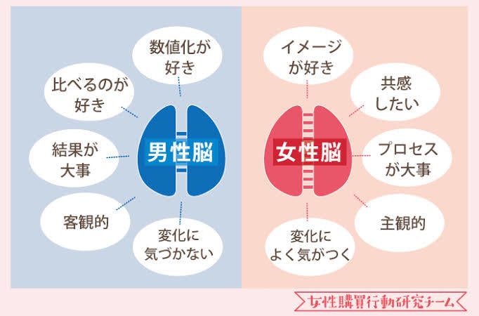 脳科学｜男性脳と女性脳の違います 脳の仕組みを理解をして異性関係をコンプリートしよう！ イメージ2