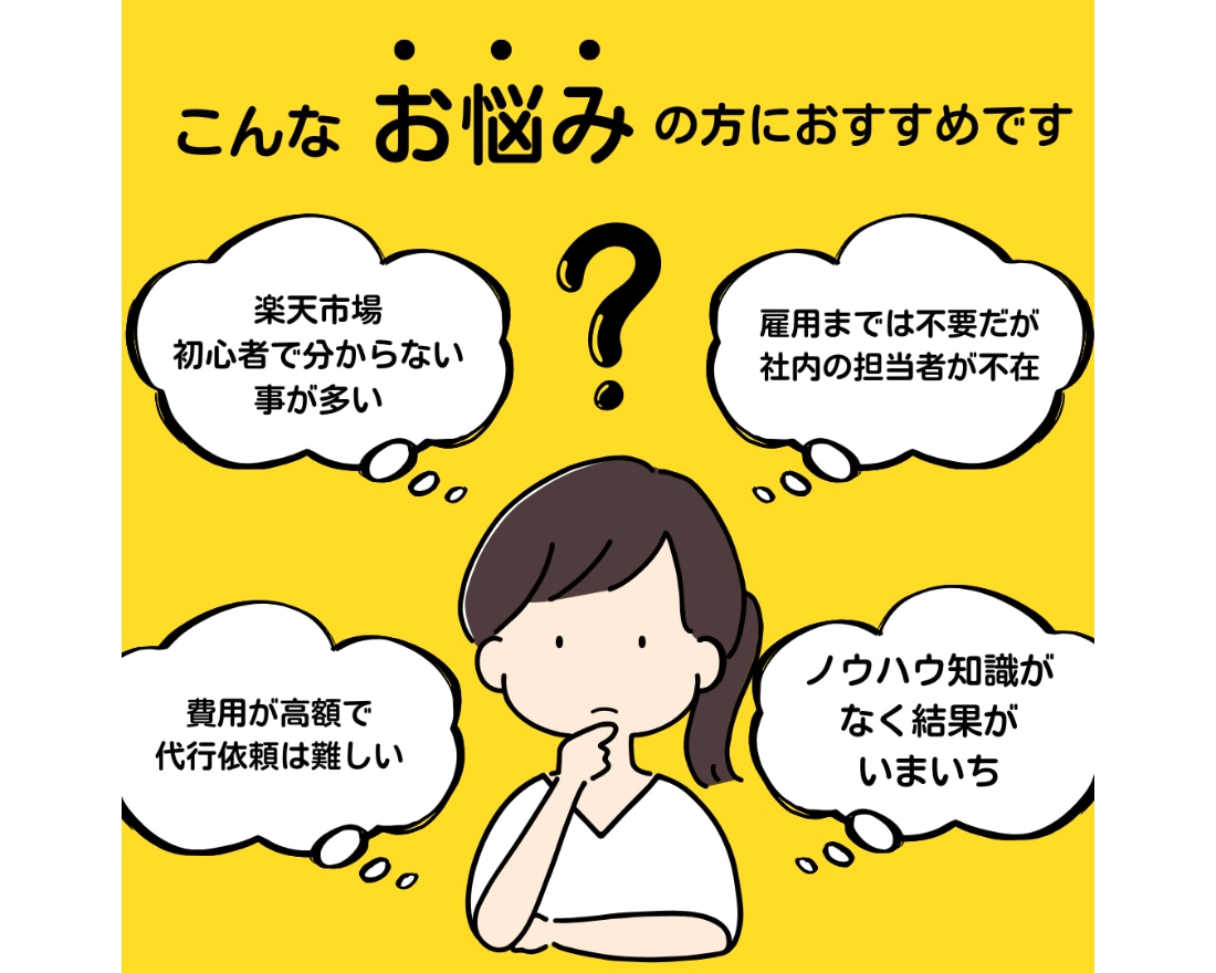 楽天市場のコンサル運用代行をいたします 元楽天コンサル、EC歴10年以上 イメージ3