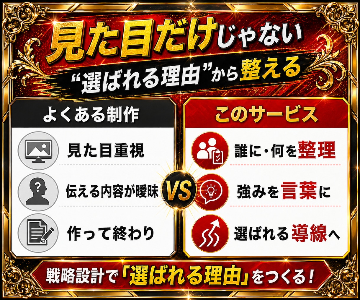 人にもAIにも選ばれる｜強みが伝わるHP制作します 何を書けばいいかわからない状態から強みを整理し原稿制作します イメージ7