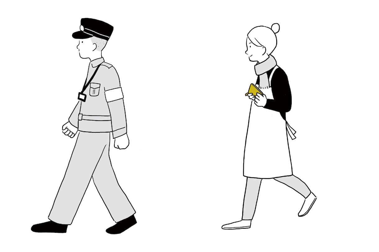 シンプルな人物イラスト描きます Webや紙面の挿絵にぴったり！シーンに応じて描ける イメージ7
