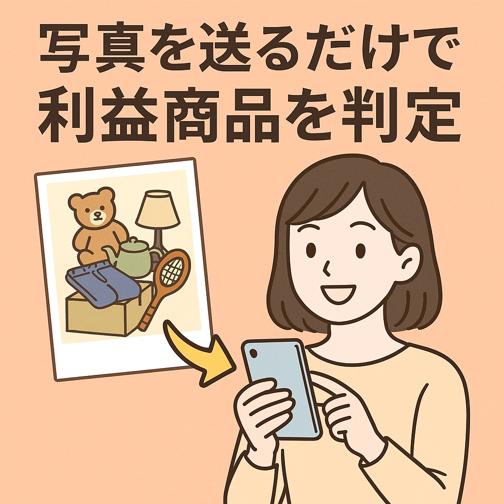 家の不用品から利益商品を見つけます あなたの家のものに値段をつけます。 イメージ1