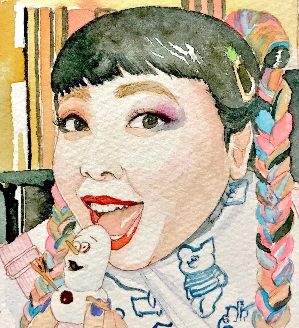 似顔絵描きます 誕生日や記念日などのプレゼントにどうぞ。 イメージ3