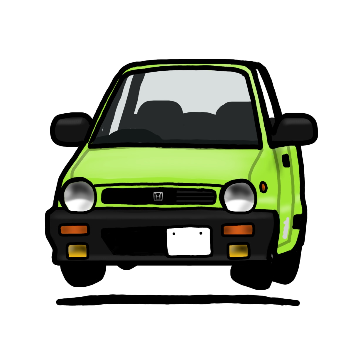 どんな車でもイラストにします あなたの「思い出の車」や「憧れの車」をイラストに！ イメージ2