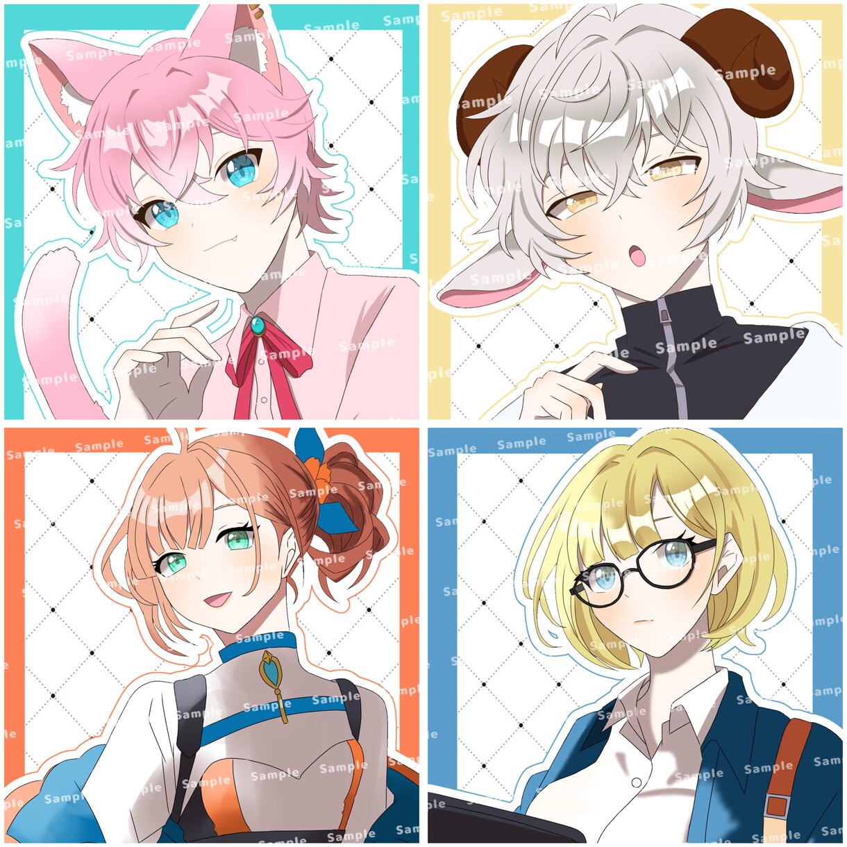 パキッとしたイラストをお届けします オリジナルキャラクター､二次創作なんでも描きます！ イメージ1