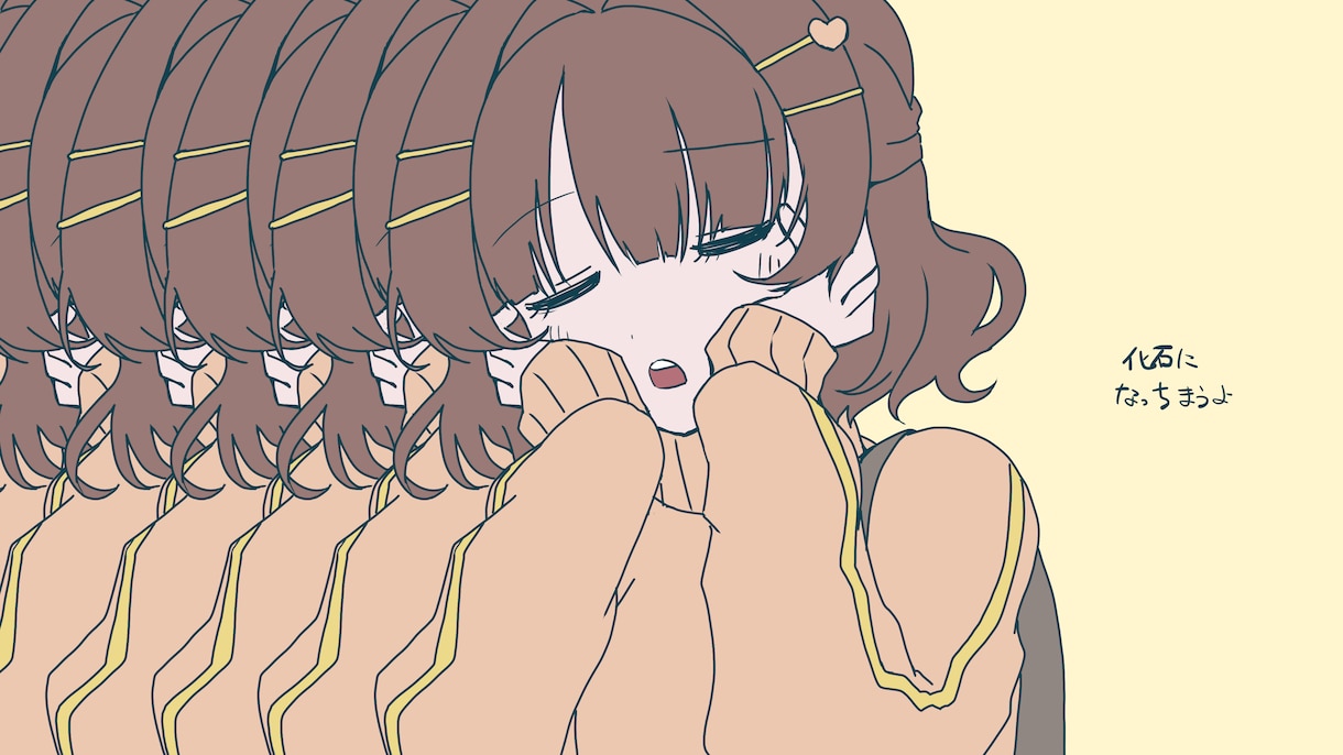 歌ってみたの動画用イラスト/一枚絵を描きます 楽曲や各種動画に合わせた一枚絵/イラストを制作します！ イメージ5