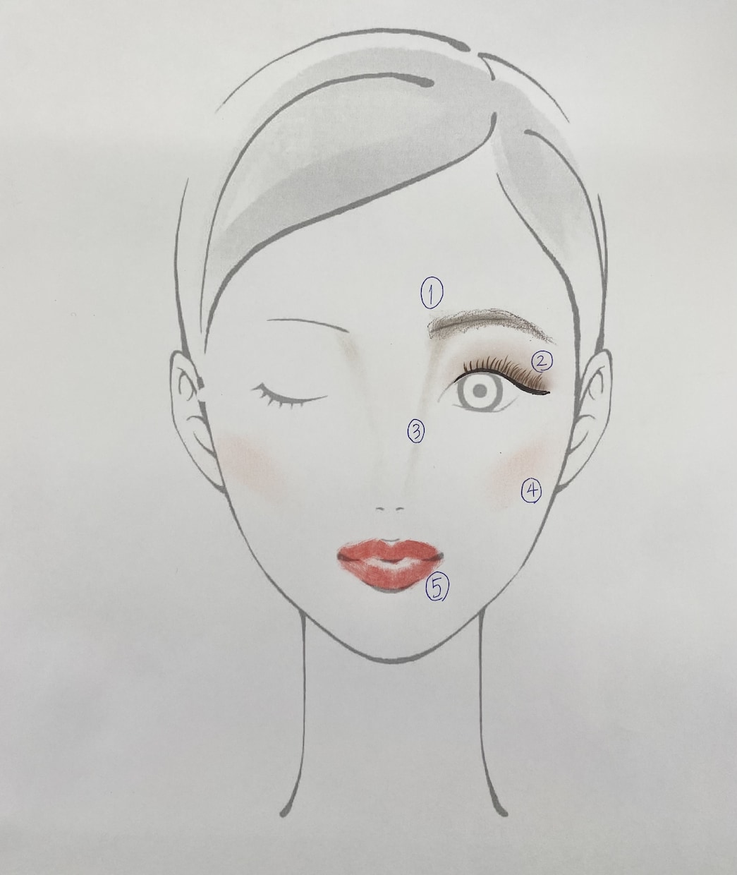 婚活で選ばれる女性に♡愛され顔メイクレッスンします 一目で心をつかむ婚活メイクテクニック イメージ2