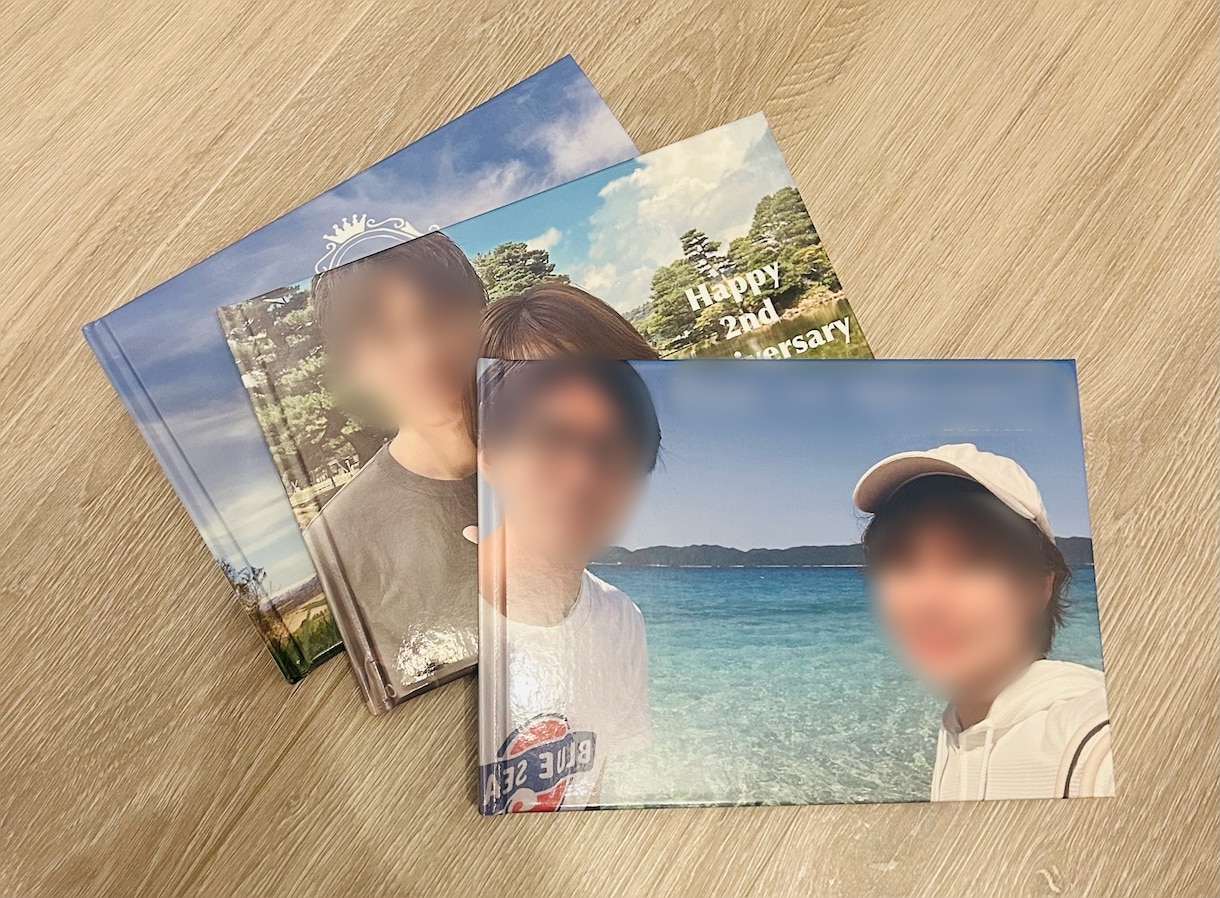打合せしっかりで希望通りに！記念アルバム制作します ／素材写真さえあれば素敵にお仕上げ！製本までしてお届けします イメージ1