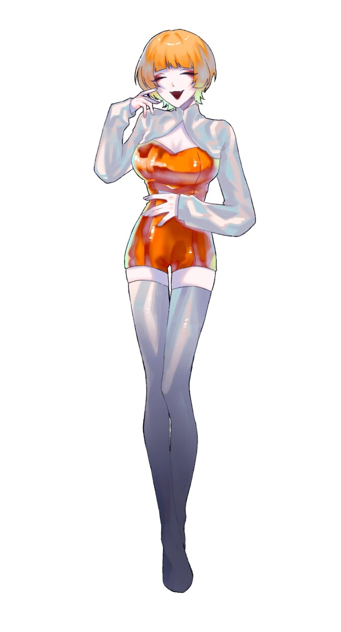 糸目女性販売します オレンジ糸目はお好きですか？？ イメージ1