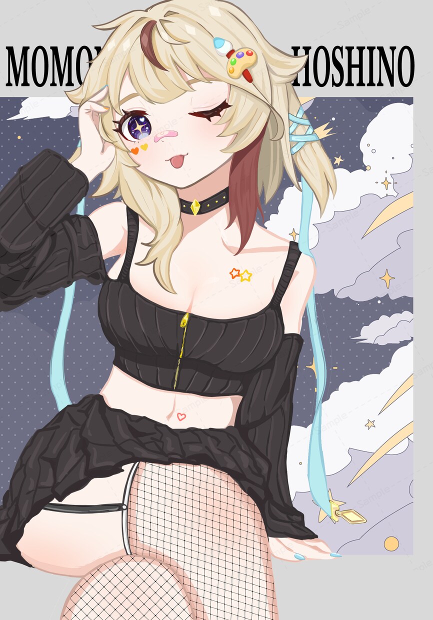 格安で可愛い厚塗りorアニメ塗り一枚絵描きます Vtuber様などにオススメ格安プラン イメージ3