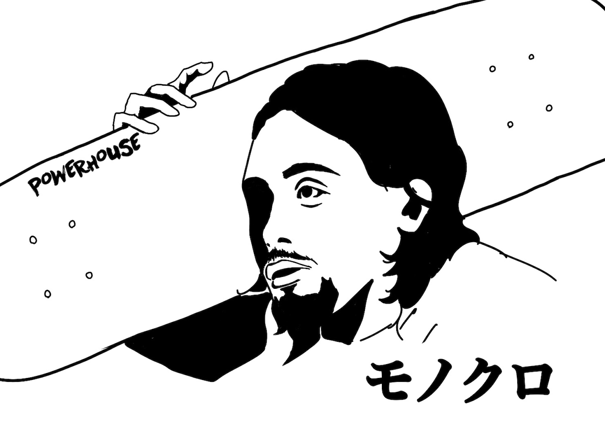 ワントーン・シルエット風イラスト描きます かっこいいイラストをお探しのあなたに！ イメージ3