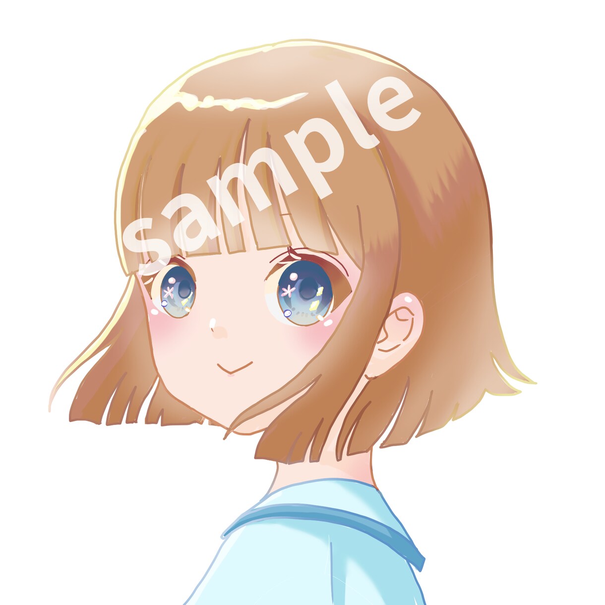 あなただけのキュートなアイコンを制作いたします 様々なシーンで活躍できる！オーダーメイドイラストを描きます！ イメージ5