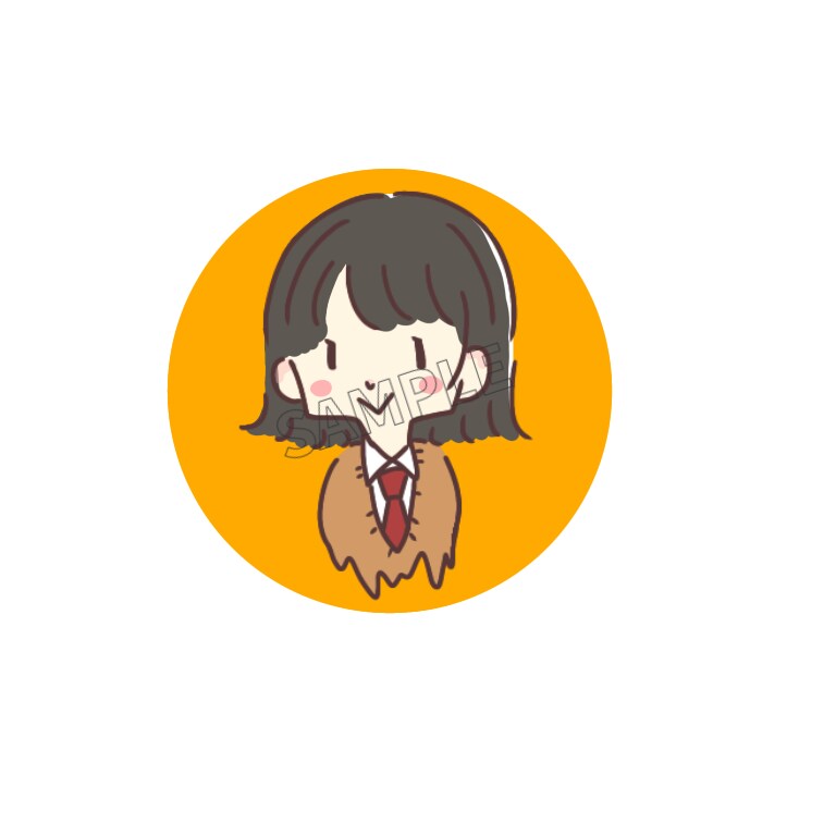 SNSアイコン・ゆるかわイラスト描きます ゆるい絵柄でご本人や推し様のアイコン用イラストお描きします！ イメージ4