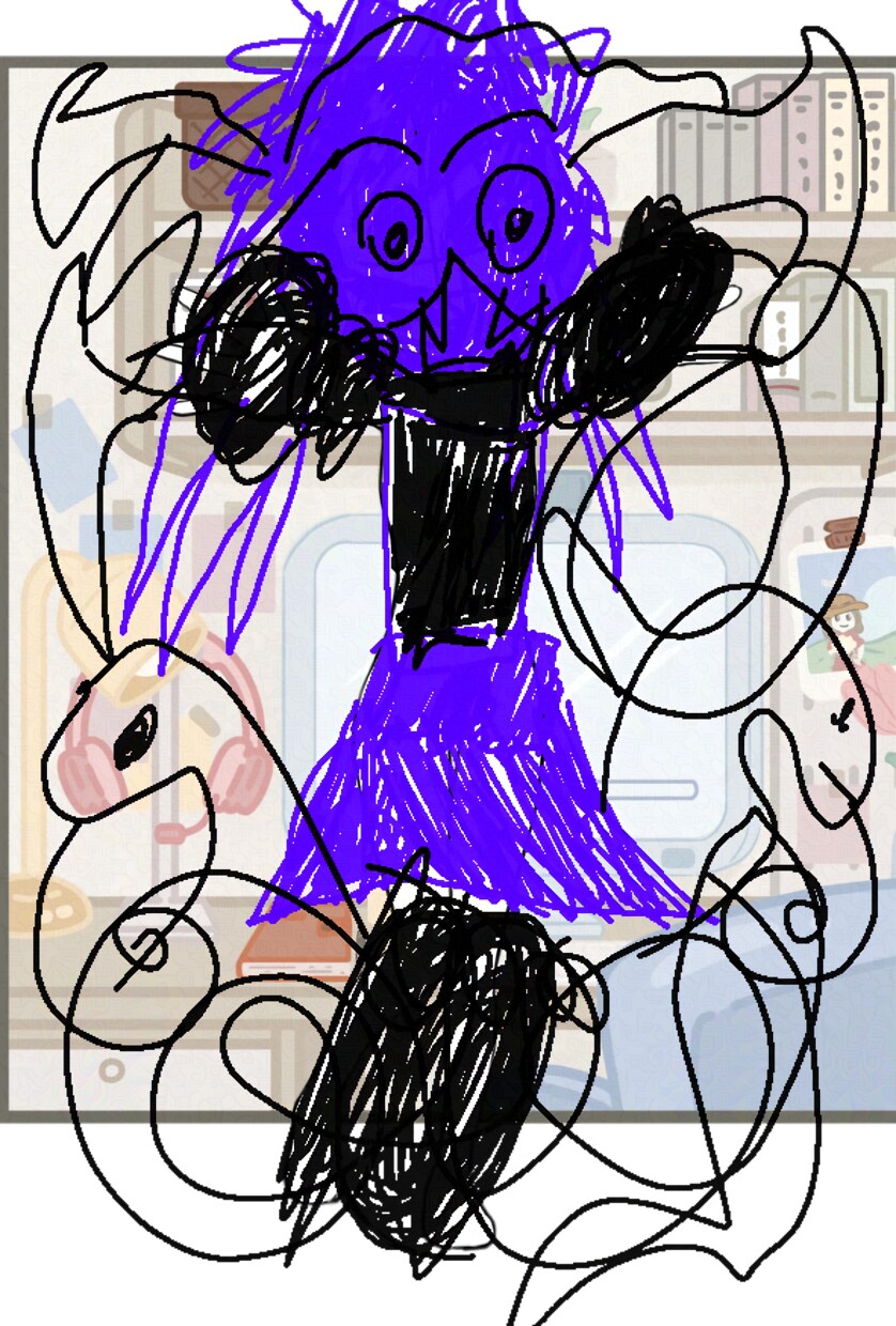 異世界から来たメヘビの生命体を描きお届けします あなたに幸せスマイルお届けします✨ イメージ1