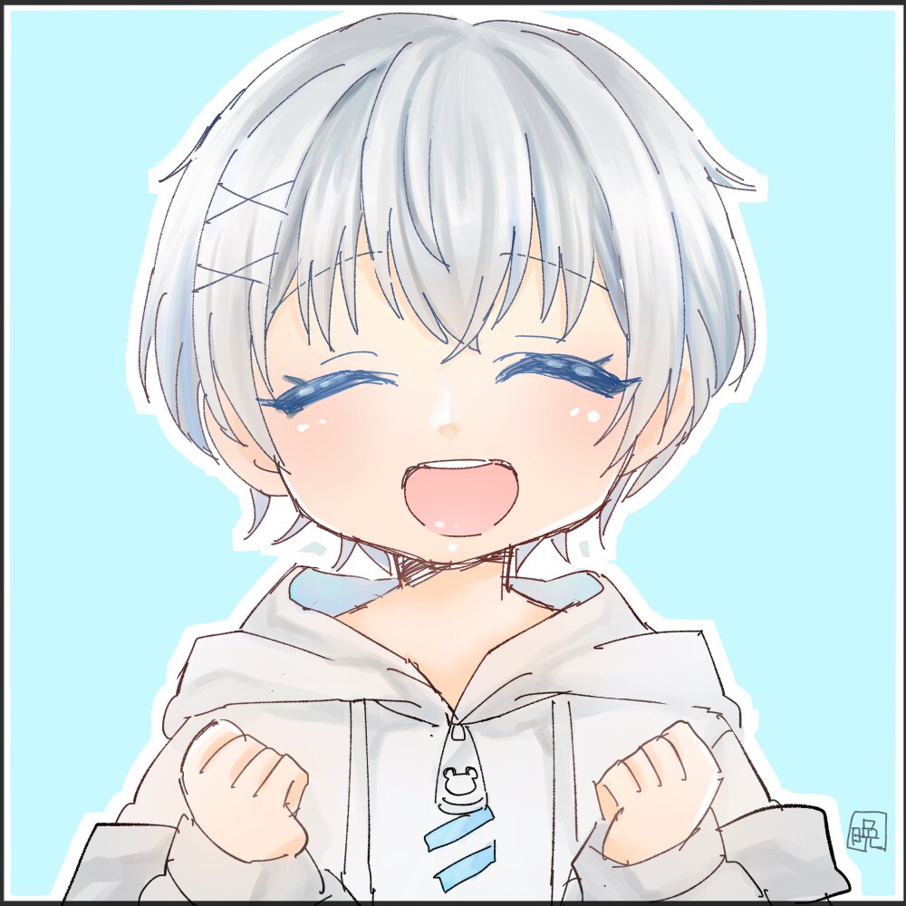 期間限定料金！SNSアイコンお描きします 可愛い似顔絵イラスト、SNS用アイコン作成します！ イメージ7