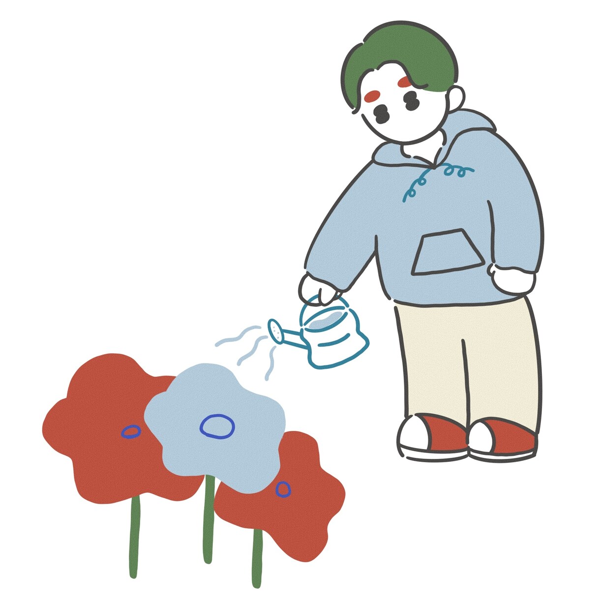 ニーズに合わせたイラストアイコンを描きます 【シンプルゆるかわ】イラストアイコンを自分のタッチで描きます イメージ5