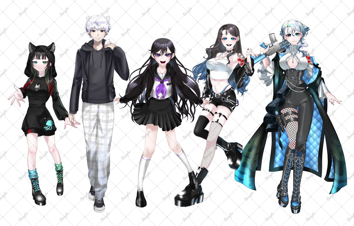 イラストを作成します MVイラストやキャラクターデザインを必要としている人へ イメージ5