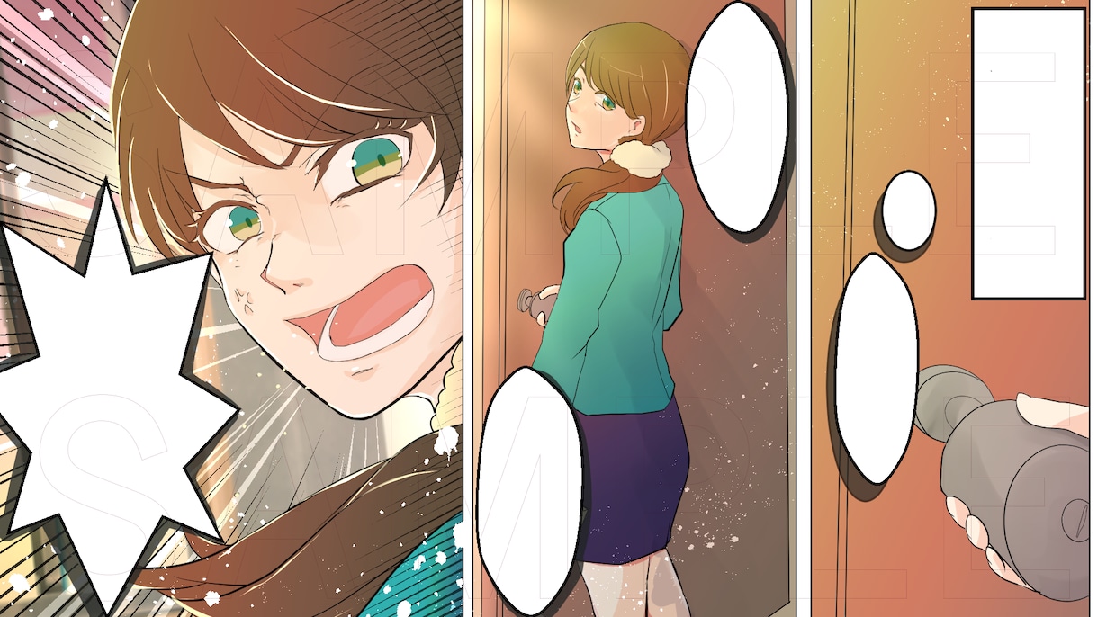 20P程度の動画用漫画描きます 原稿をもとに、フルカラーで見やすく！分かりやすい！ イメージ8