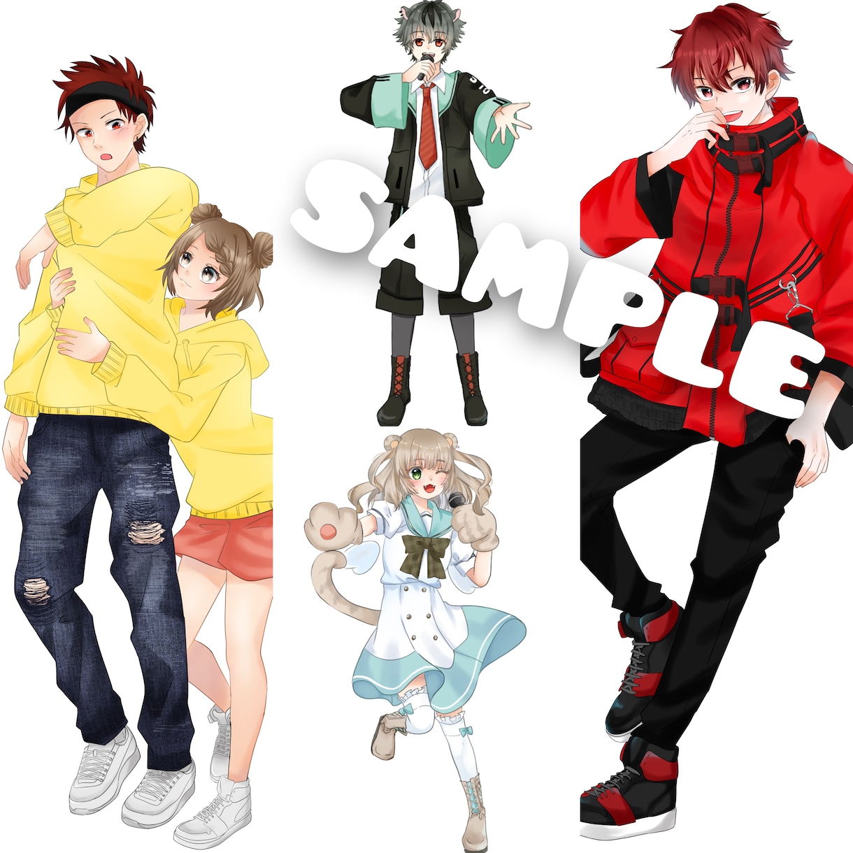 用途は自由♡アイコンや立ち絵など1枚絵描きます アイコン用に！配信用に！プレゼントに！使用用途∞！ イメージ10