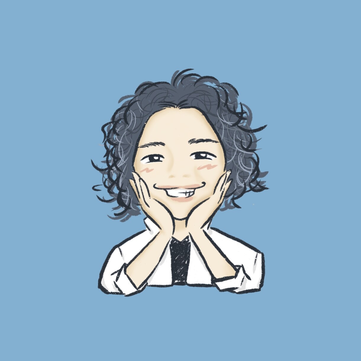 あなたのデフォルメ似顔絵描きます そっくりなのにかわいらしい似顔絵描きます イメージ2
