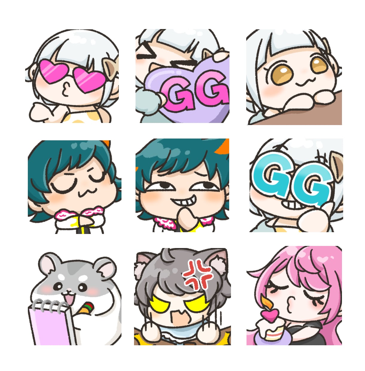 あなたのキャラを使ってご希望のイラストを作成します ゆる系のイラストやスタンプをお探しの方へ！ イメージ2