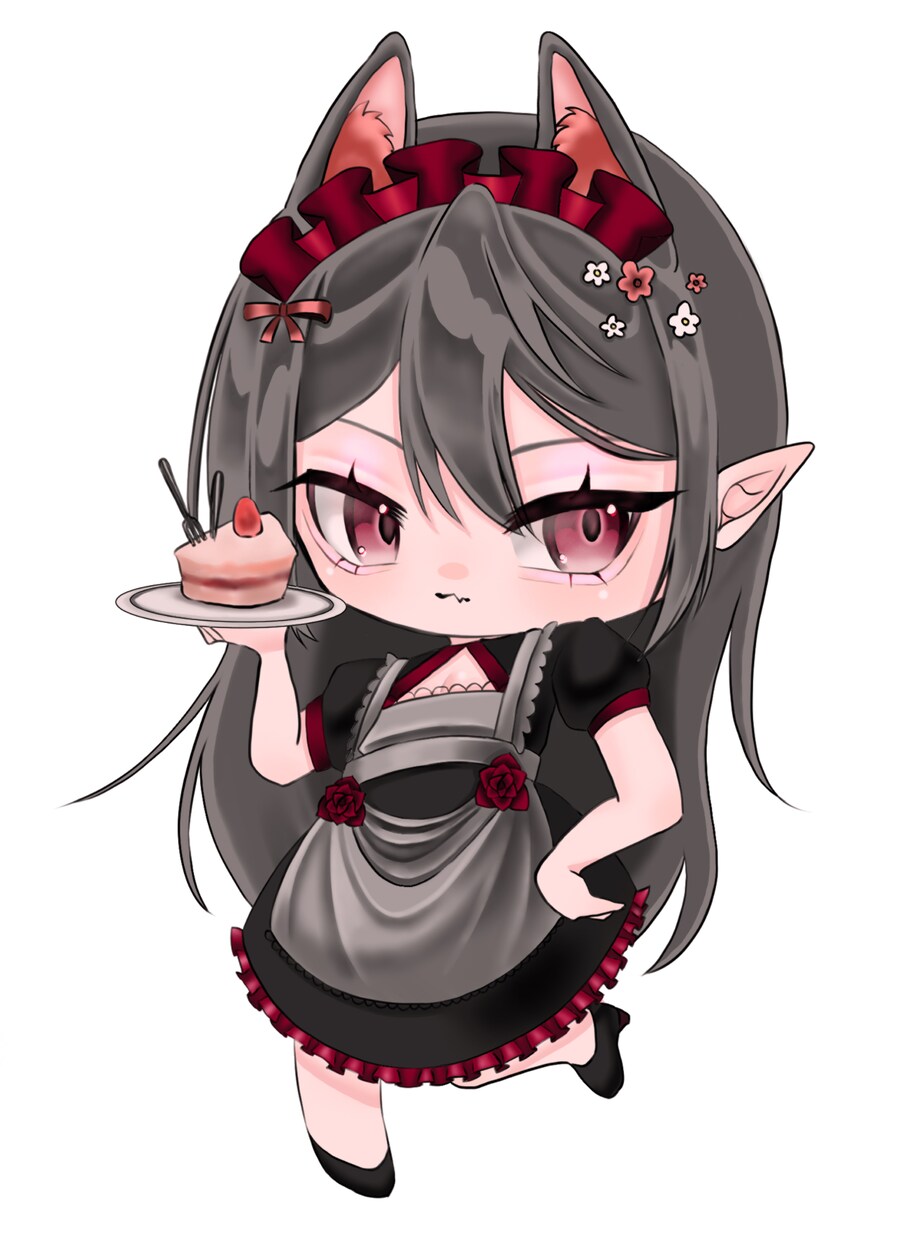 可愛いミニチュアキャラクターを描きます 可愛いキャラをより可愛いミニキャラに！ イメージ2
