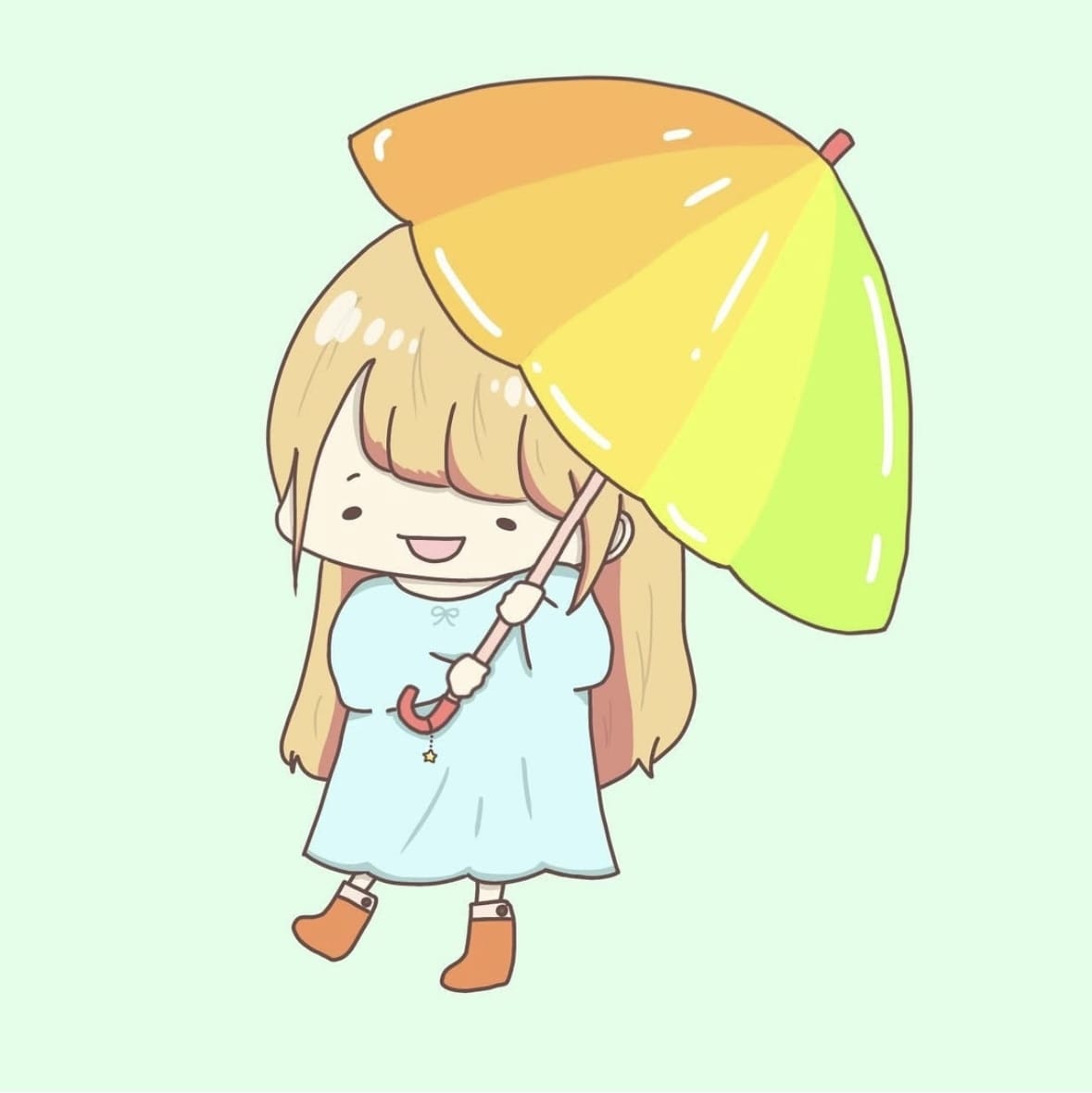 ほっこり癒されるアイコンイラスト描きます 見ると微笑むような、ゆるかわイラストはいかが？ˊᵕˋ イメージ2