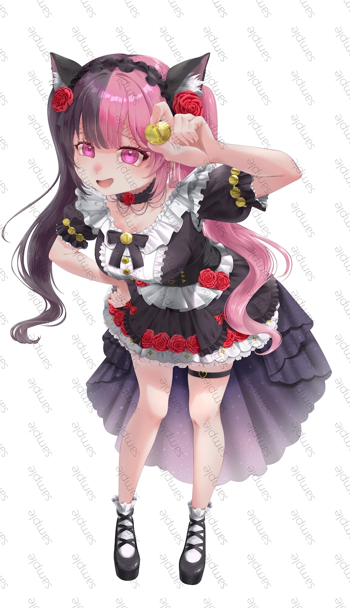 活動者向けイラストを描きます グッズ、歌ってみた等に対応します！ご相談ください。 イメージ4