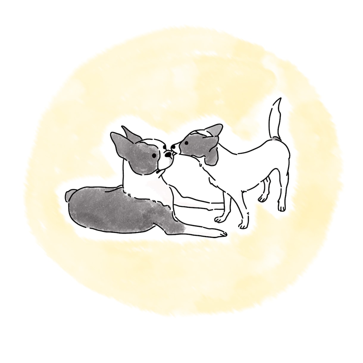 あなたのペットをシンプルイラストにします シンプルでアイコンにも使いやすいイラストをお届け！ イメージ10