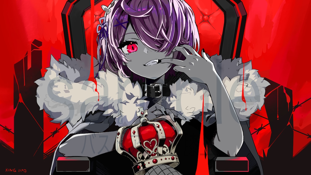 SNSアイコン用/配信用キャラクター等描きます あなたのご活動に寄り添う可愛い/かっこいいをお届けします イメージ5