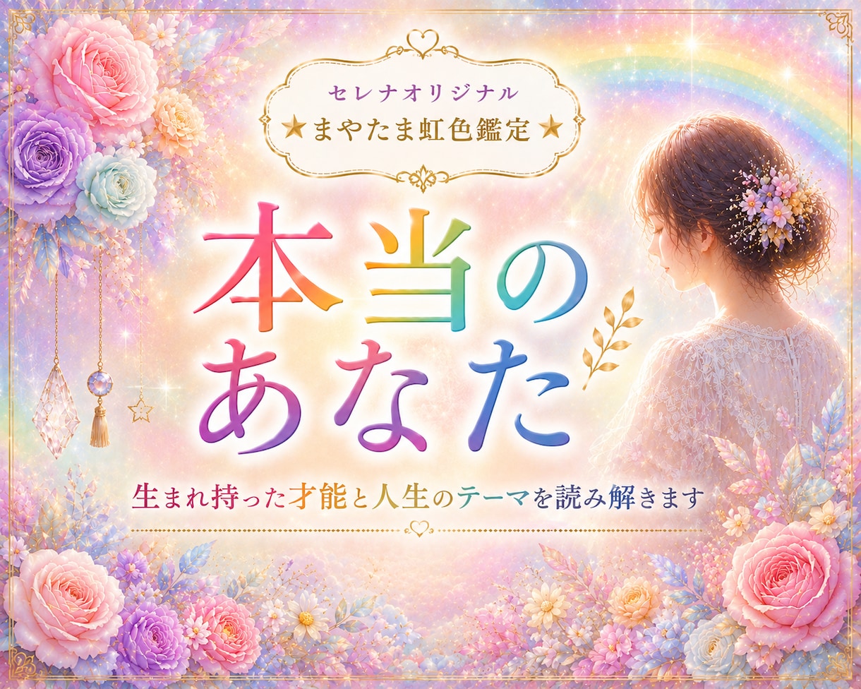 7つの光で“本当のあなた”を読み解きます ☆本当の自分に出会った瞬間、人生は優しく動き始めます♡ イメージ1
