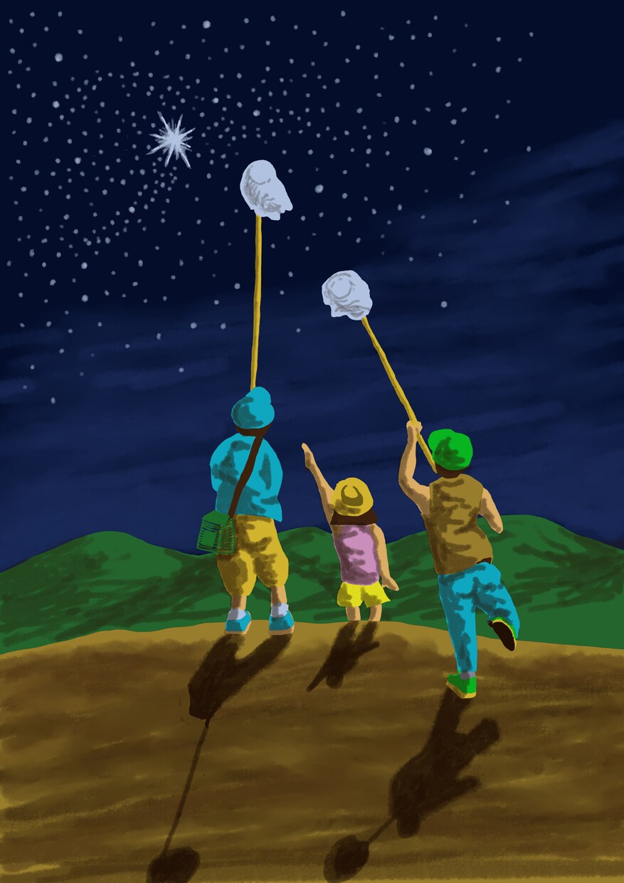 物語を感じる装画イラストを描きます 風景と人物により情感と物語性を持たせた装画をお届けします。 イメージ10