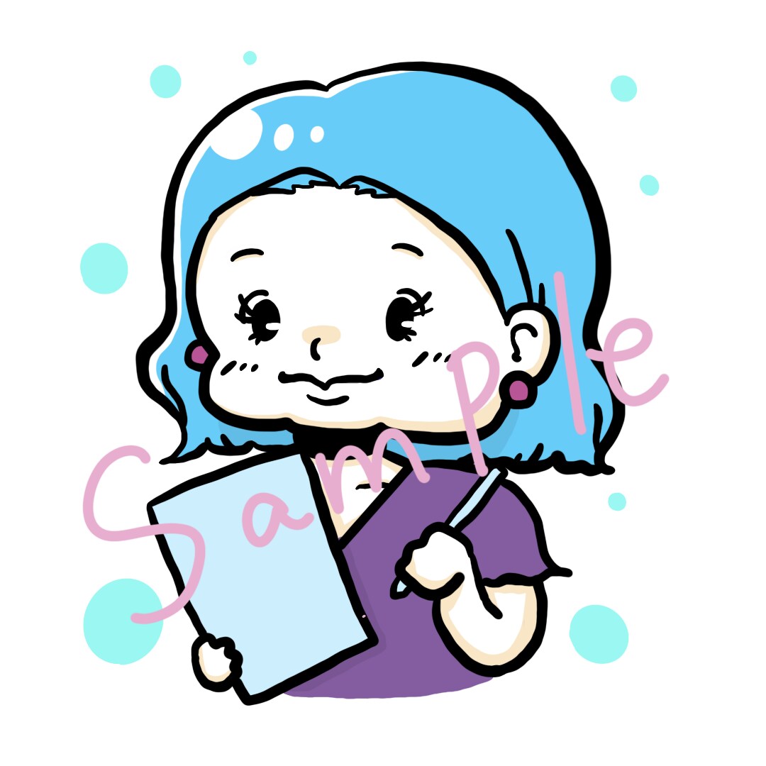 ゆるいタッチの似顔絵イラストを作成します プレゼントや、SNSのアイコンにも！ イメージ3