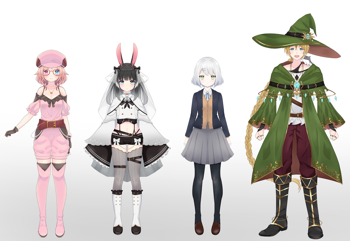 Vtuber向けのLive2Dモデル制作します 今からVtuberを目指すあなたに！モデリングまでサポート。 イメージ5