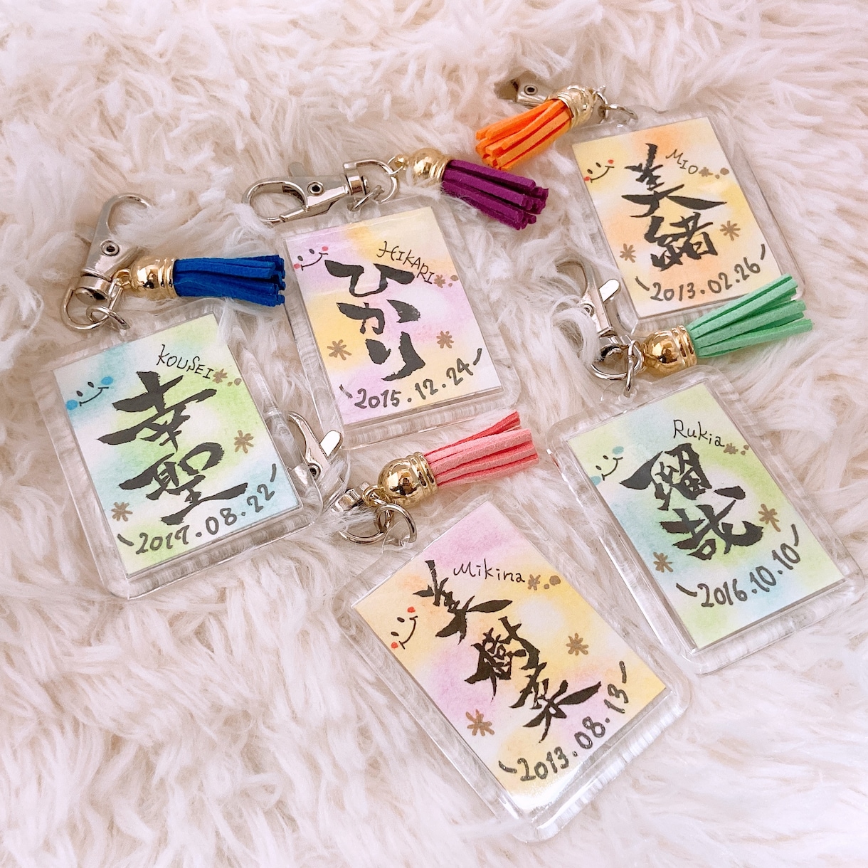 お名前をオシャレに可愛くお入れします 世界に1つだけの贈り物をプレゼント♡お気軽にご相談ください♡ イメージ1