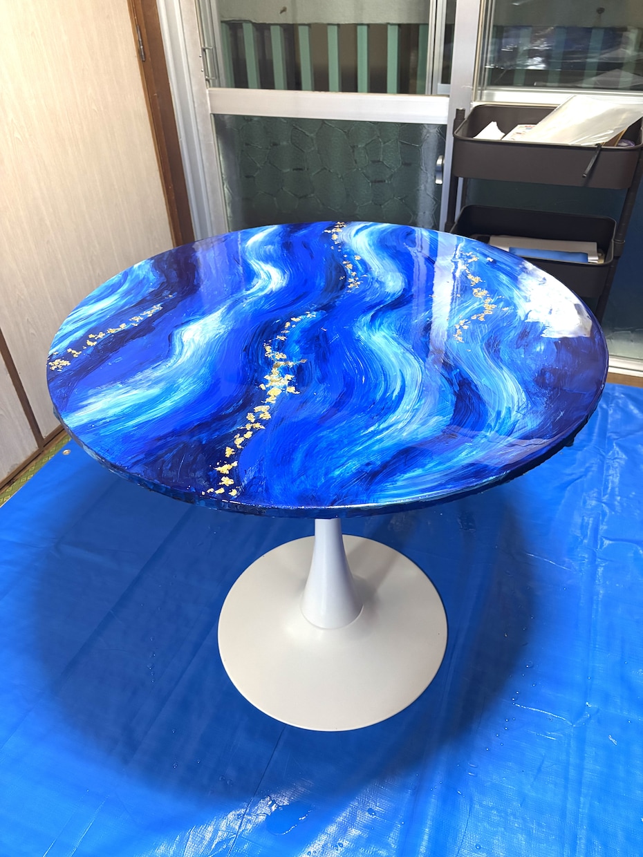 中古家具をレジンによってリメイク、再塗装します 中古家具をインスピレーションでリメイク、再塗装します イメージ3